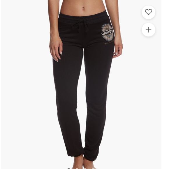 Spiritual Gangster Black Grateful Medallion Bliss Jogger X Small - Picture 7 of 7